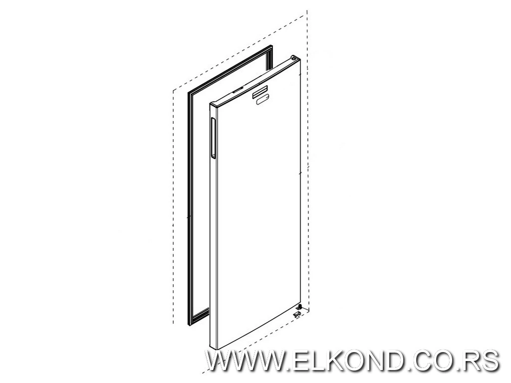 Vrata zamrzivača BEKO 4654721100